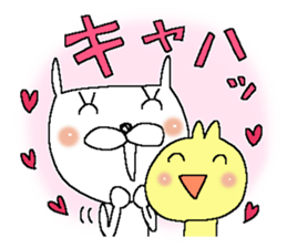 Rabbit of the Love 3 sticker #11756262