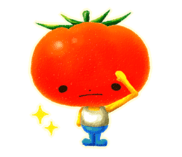 Tomato -kun of life. sticker #11756357