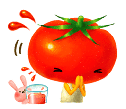 Tomato -kun of life. sticker #11756359