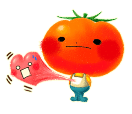 Tomato -kun of life. sticker #11756375