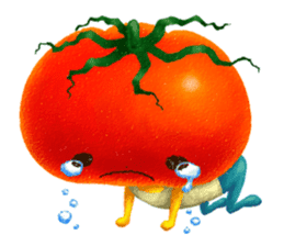 Tomato -kun of life. sticker #11756376