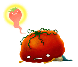 Tomato -kun of life. sticker #11756378