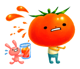 Tomato -kun of life. sticker #11756390