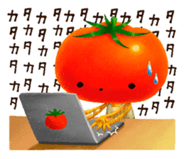 Tomato -kun of life. sticker #11756391
