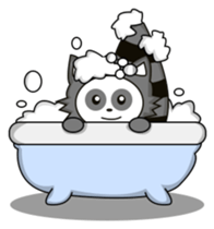 Howdy Raccoon sticker #11756608