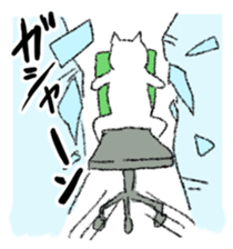 everyday sunday cat sticker #11756698