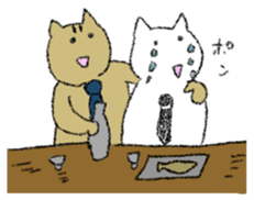 everyday sunday cat sticker #11756703