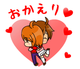 Super Love Love Stickers (boy side) sticker #11757049