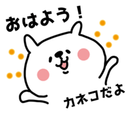 White rabbit sticker, Kaneko. sticker #11757553
