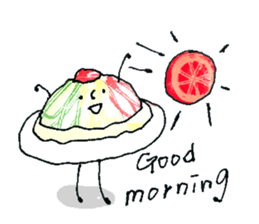 Cold noodle sticker #11758355