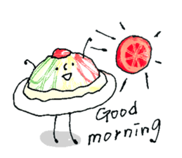 Cold noodle sticker #11758355