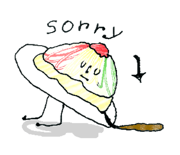 Cold noodle sticker #11758356