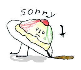 Cold noodle sticker #11758356