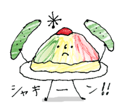 Cold noodle sticker #11758357