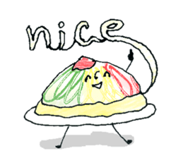 Cold noodle sticker #11758360