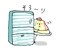 Cold noodle sticker #11758369