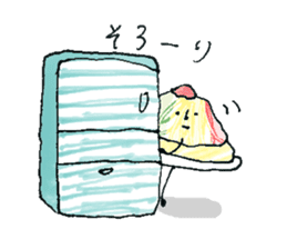 Cold noodle sticker #11758369