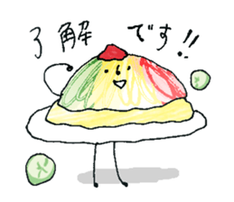 Cold noodle sticker #11758370