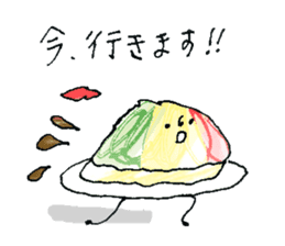 Cold noodle sticker #11758371