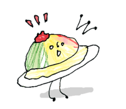 Cold noodle sticker #11758372