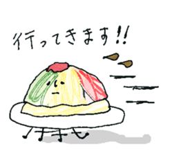 Cold noodle sticker #11758374