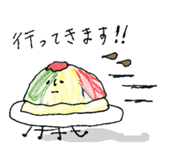 Cold noodle sticker #11758374