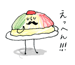 Cold noodle sticker #11758377