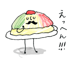 Cold noodle sticker #11758377