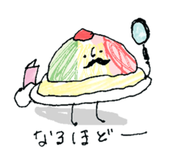 Cold noodle sticker #11758378