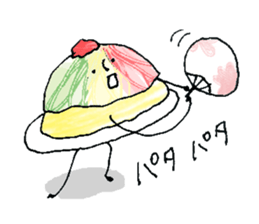 Cold noodle sticker #11758381