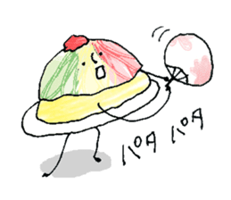 Cold noodle sticker #11758381