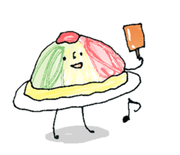 Cold noodle sticker #11758383