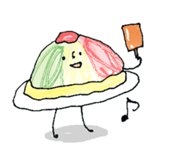 Cold noodle sticker #11758383