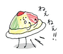 Cold noodle sticker #11758384