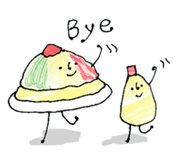 Cold noodle sticker #11758386