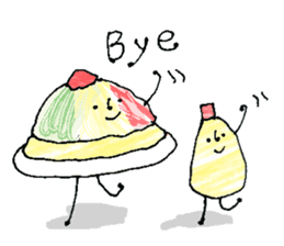 Cold noodle sticker #11758386