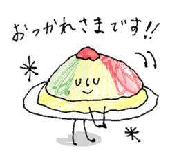 Cold noodle sticker #11758388