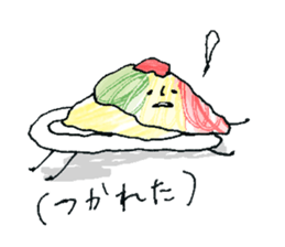 Cold noodle sticker #11758389