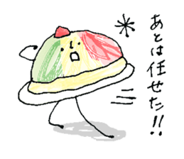 Cold noodle sticker #11758390