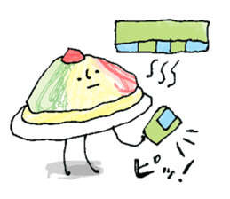 Cold noodle sticker #11758391