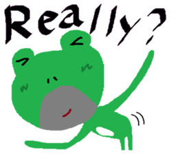 Uncle frog 3 sticker #11758634