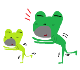 Uncle frog 3 sticker #11758657