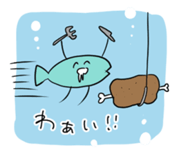 fishfishfish sticker #11759090