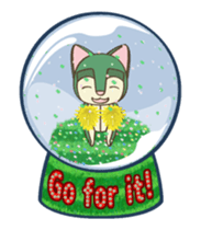 Moving Snow Globe English Ver.1 sticker #11759950