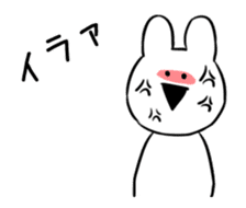 Extremely Rabbit Animated sticker #11760023