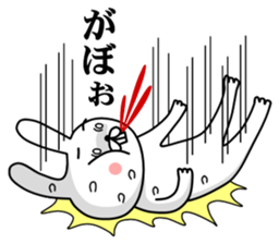 A little bit annoying rabbit sticker #11760039
