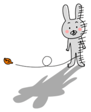 A little bit annoying rabbit sticker #11760058