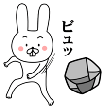 A little bit annoying rabbit sticker #11760062