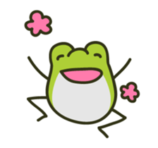 Keko the frog "movin'" sticker #11760316