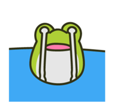 Keko the frog "movin'" sticker #11760319